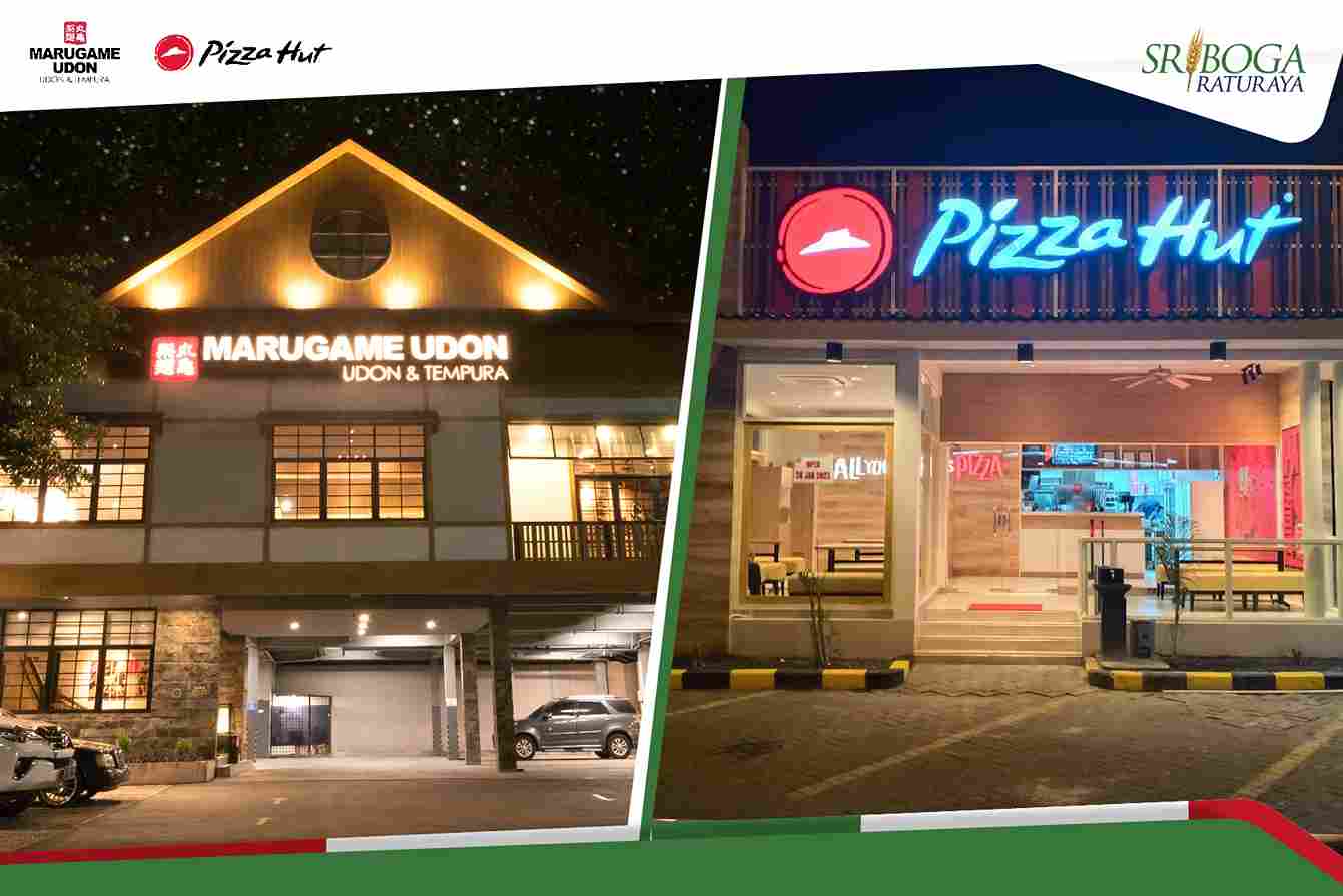 Sriboga Raturaya builds Pizza Hut and Marugame Udon in Indonesia