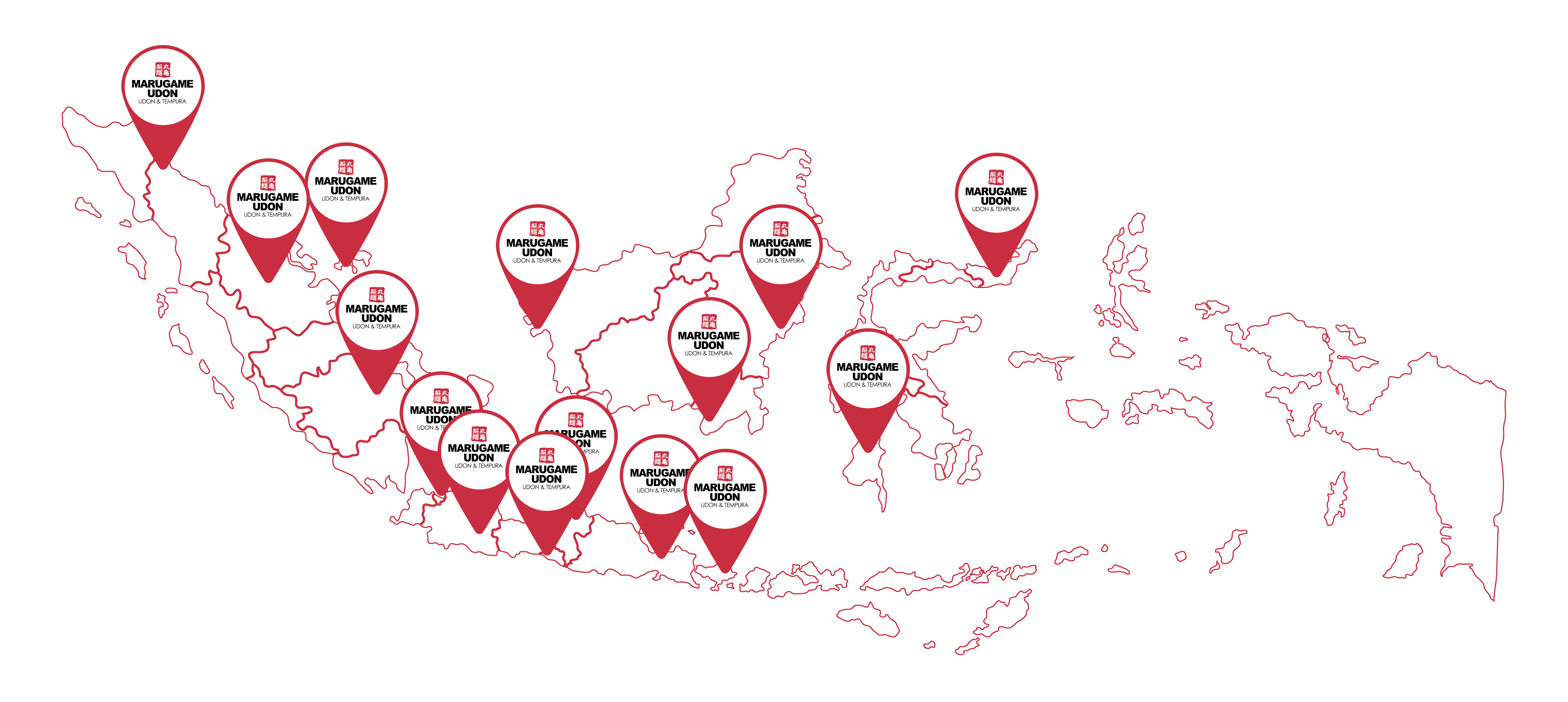 Pizza Hut locations in Indonesia